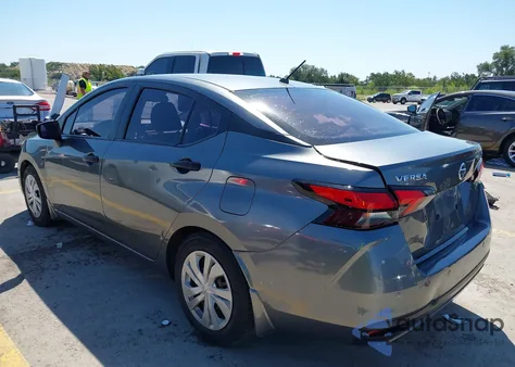 2021 Nissan Versa S Xtronic Cvt z USA, uszkodzony, nr VIN 3N1CN8DV7ML876689